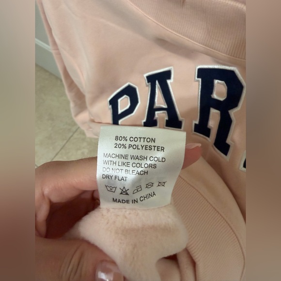 Parke XXL Heart Varsity Mockneck Sweatshirt. 💕⚡️ - Picture 7 of 7